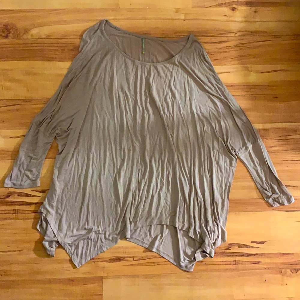 Flowy beige blouse